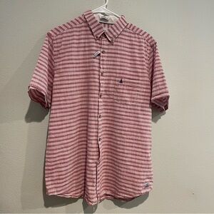 Men’s Denim Collection Regatta Sport Striped Button Up